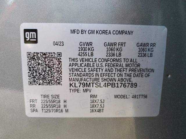 Photo 13 VIN: KL79MTSL4PB176789 - CHEVROLET TRAILBLAZE 