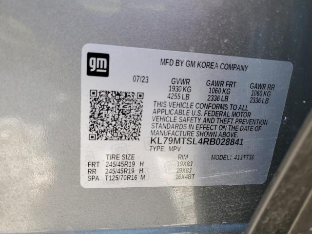 Photo 12 VIN: KL79MTSL4RB028841 - CHEVROLET TRAILBLAZE 