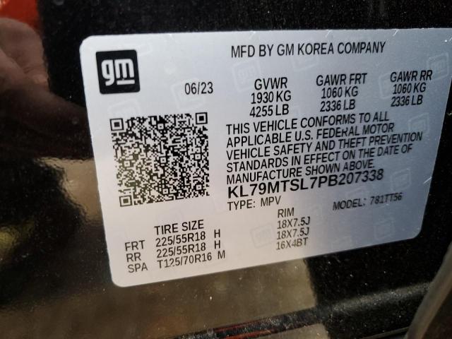 Photo 12 VIN: KL79MTSL7PB207338 - CHEVROLET TRAILBLZR 