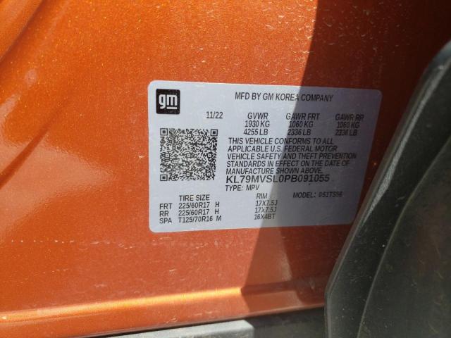 Photo 12 VIN: KL79MVSL0PB091055 - CHEVROLET TRAILBLAZE 