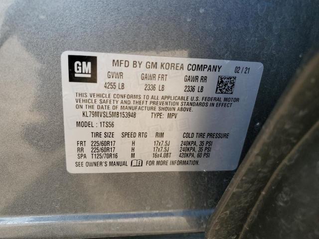 Photo 13 VIN: KL79MVSL5MB153948 - CHEVROLET TRAILBLAZE 