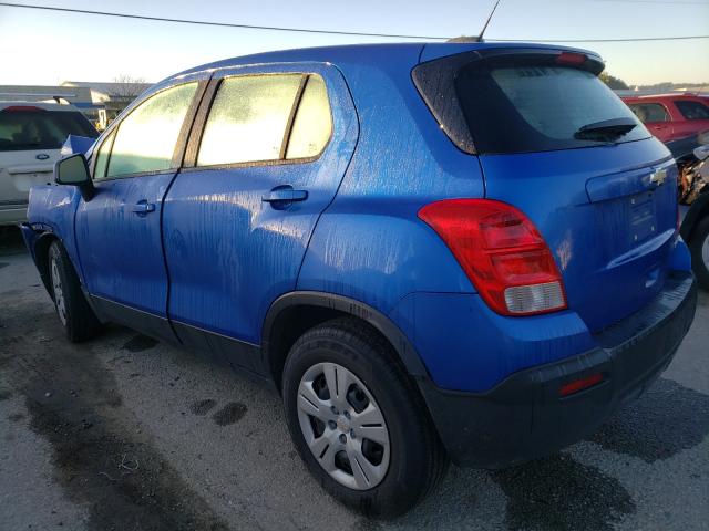 Photo 2 VIN: KL7CJKSB0GB758744 - CHEVROLET TRAX LS 