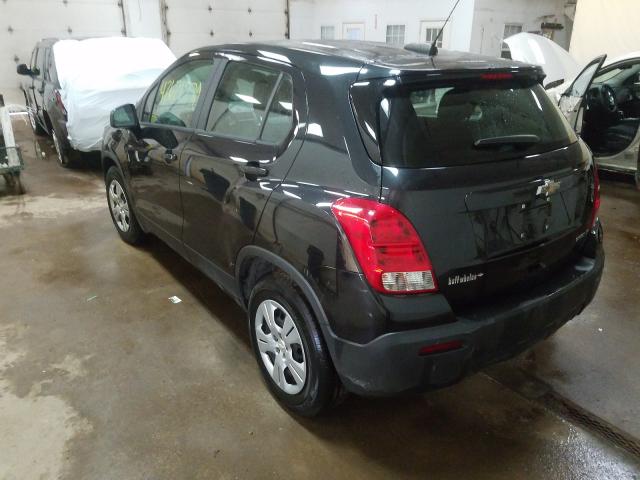 Photo 2 VIN: KL7CJKSB1FB065499 - CHEVROLET TRAX LS 