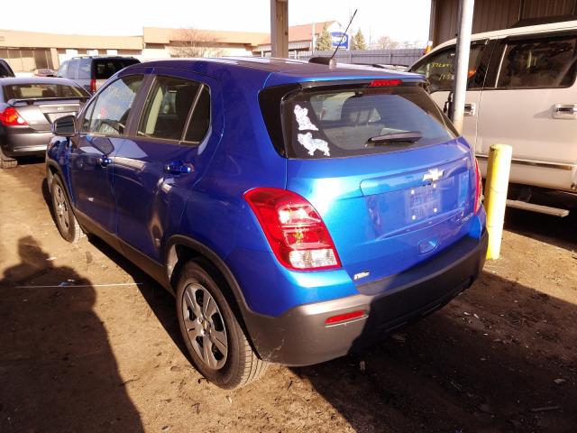 Photo 2 VIN: KL7CJKSB1FB067365 - CHEVROLET TRAX 