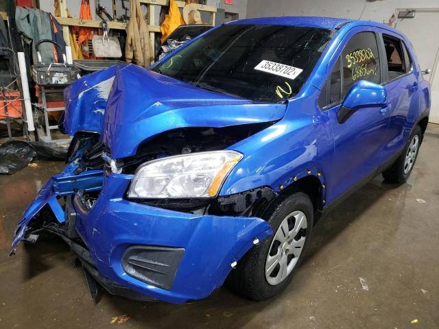 Photo 1 VIN: KL7CJKSB1FB113891 - CHEVROLET TRAX LS 