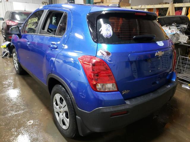 Photo 2 VIN: KL7CJKSB1FB113891 - CHEVROLET TRAX LS 