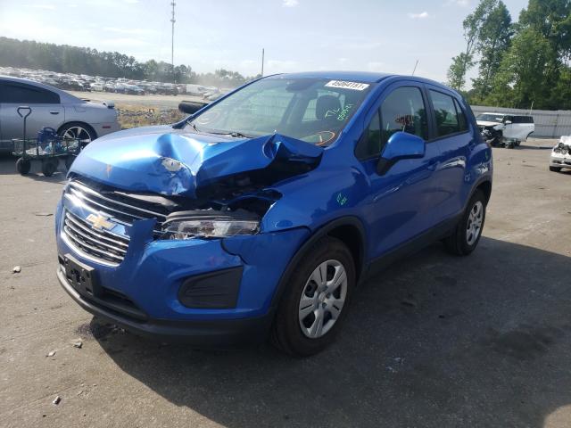 Photo 1 VIN: KL7CJKSB1GB757327 - CHEVROLET TRAX LS 