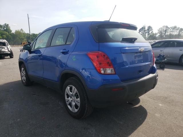 Photo 2 VIN: KL7CJKSB1GB757327 - CHEVROLET TRAX LS 