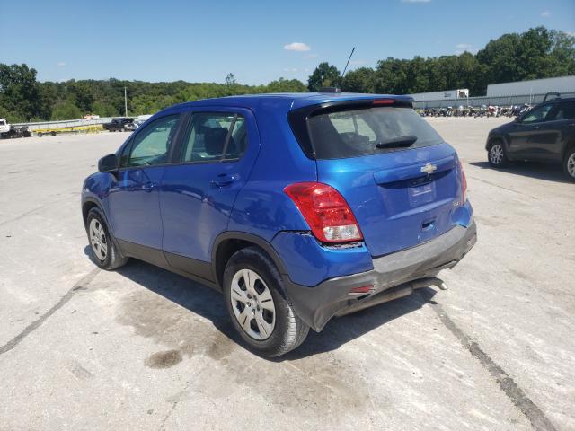 Photo 2 VIN: KL7CJKSB3FB086483 - CHEVROLET TRAX LS 