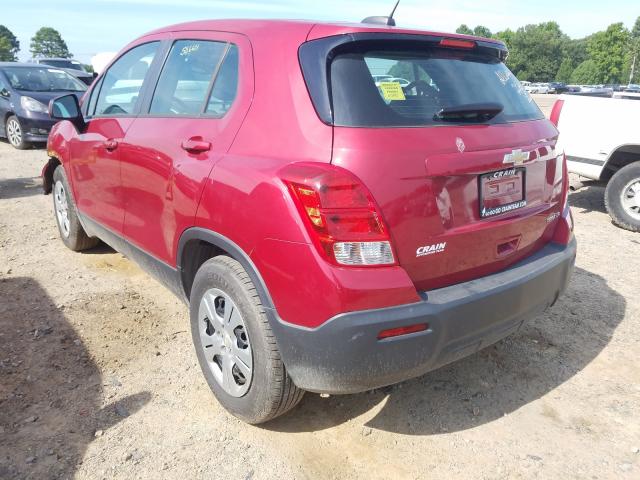 Photo 2 VIN: KL7CJKSB3FB178788 - CHEVROLET TRAX LS 