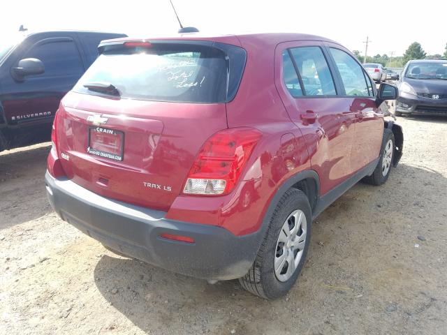 Photo 3 VIN: KL7CJKSB3FB178788 - CHEVROLET TRAX LS 