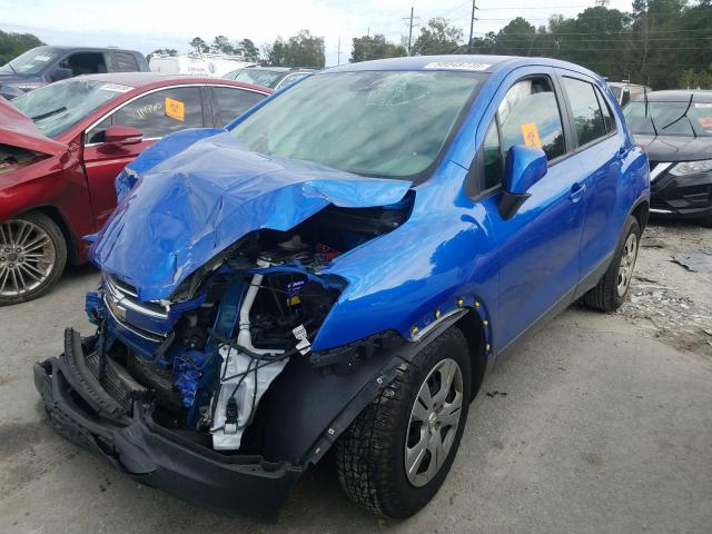 Photo 1 VIN: KL7CJKSB3FB185093 - CHEVROLET TRAX LS 