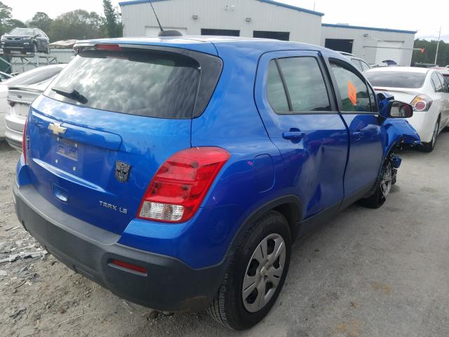 Photo 3 VIN: KL7CJKSB3FB185093 - CHEVROLET TRAX LS 