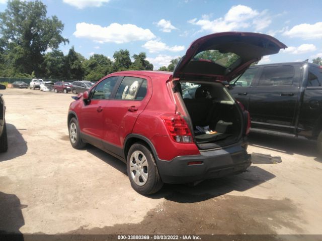 Photo 2 VIN: KL7CJKSB3FB202569 - CHEVROLET TRAX 