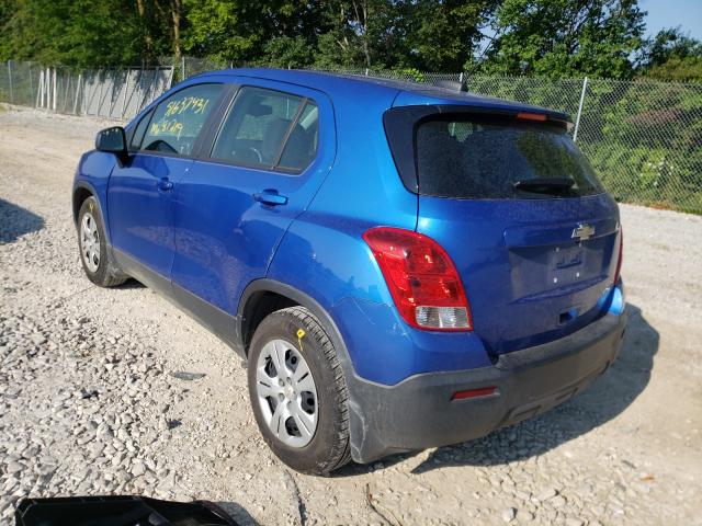 Photo 2 VIN: KL7CJKSB3FB206587 - CHEVROLET TRAX LS 