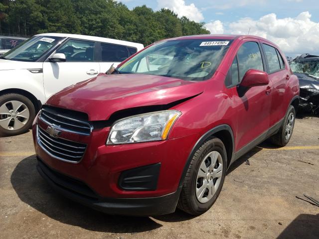 Photo 1 VIN: KL7CJKSB4FB085777 - CHEVROLET TRAX LS 