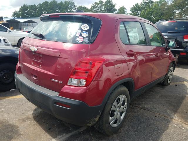 Photo 3 VIN: KL7CJKSB4FB085777 - CHEVROLET TRAX LS 