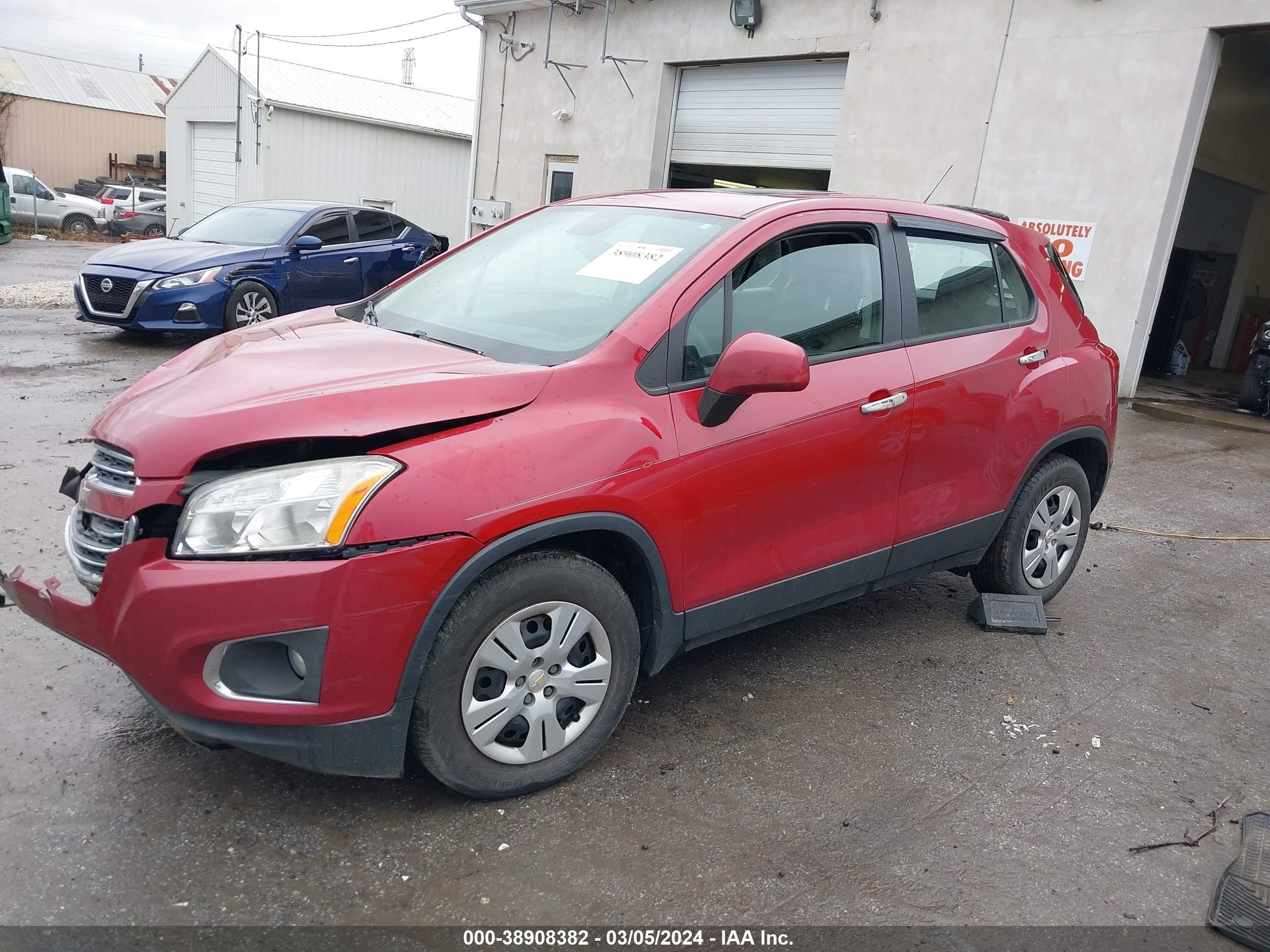 Photo 1 VIN: KL7CJKSB4FB216836 - CHEVROLET TRAX 