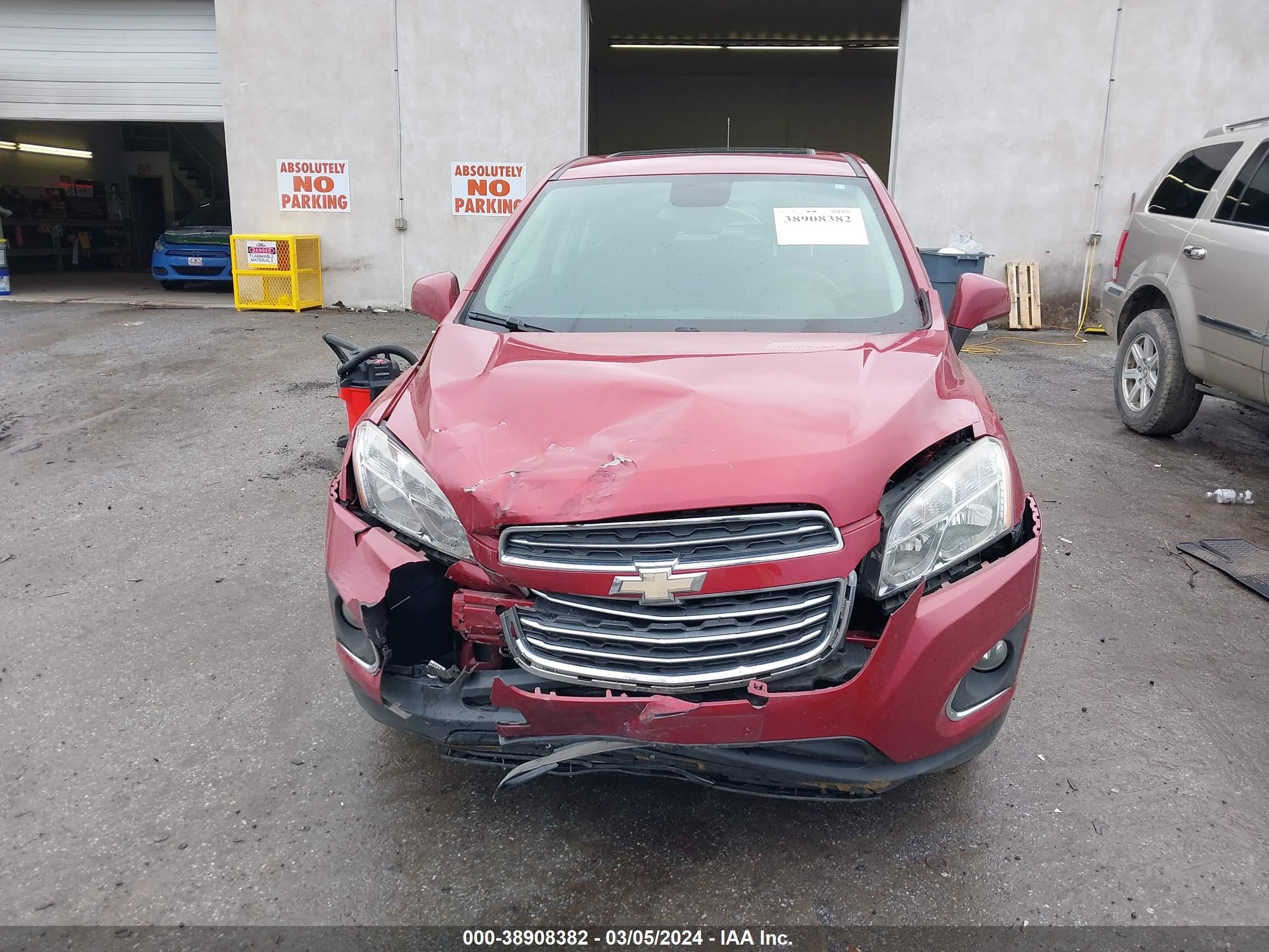 Photo 10 VIN: KL7CJKSB4FB216836 - CHEVROLET TRAX 