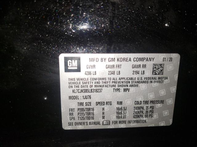 Photo 12 VIN: KL7CJKSB5LB318237 - CHEVROLET TRAX LS 