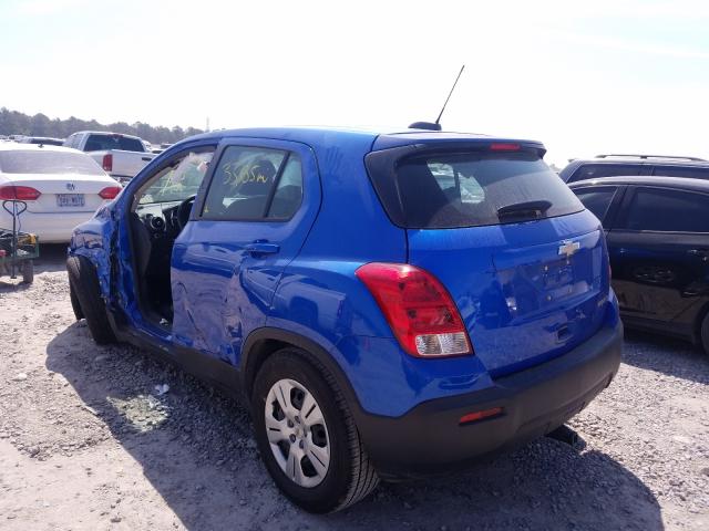 Photo 2 VIN: KL7CJKSB6FB054644 - CHEVROLET TRAX LS 