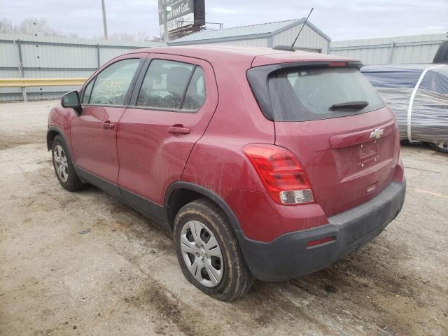 Photo 2 VIN: KL7CJKSB6FB263298 - CHEVROLET TRAX LS 