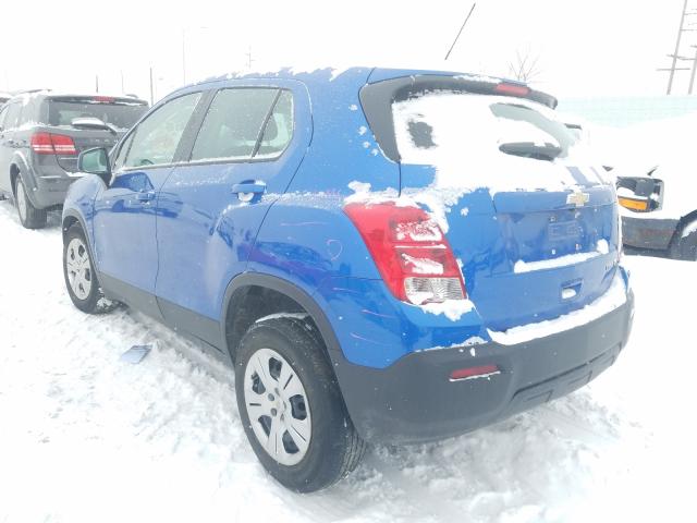 Photo 2 VIN: KL7CJKSB6GB705059 - CHEVROLET TRAX LS 