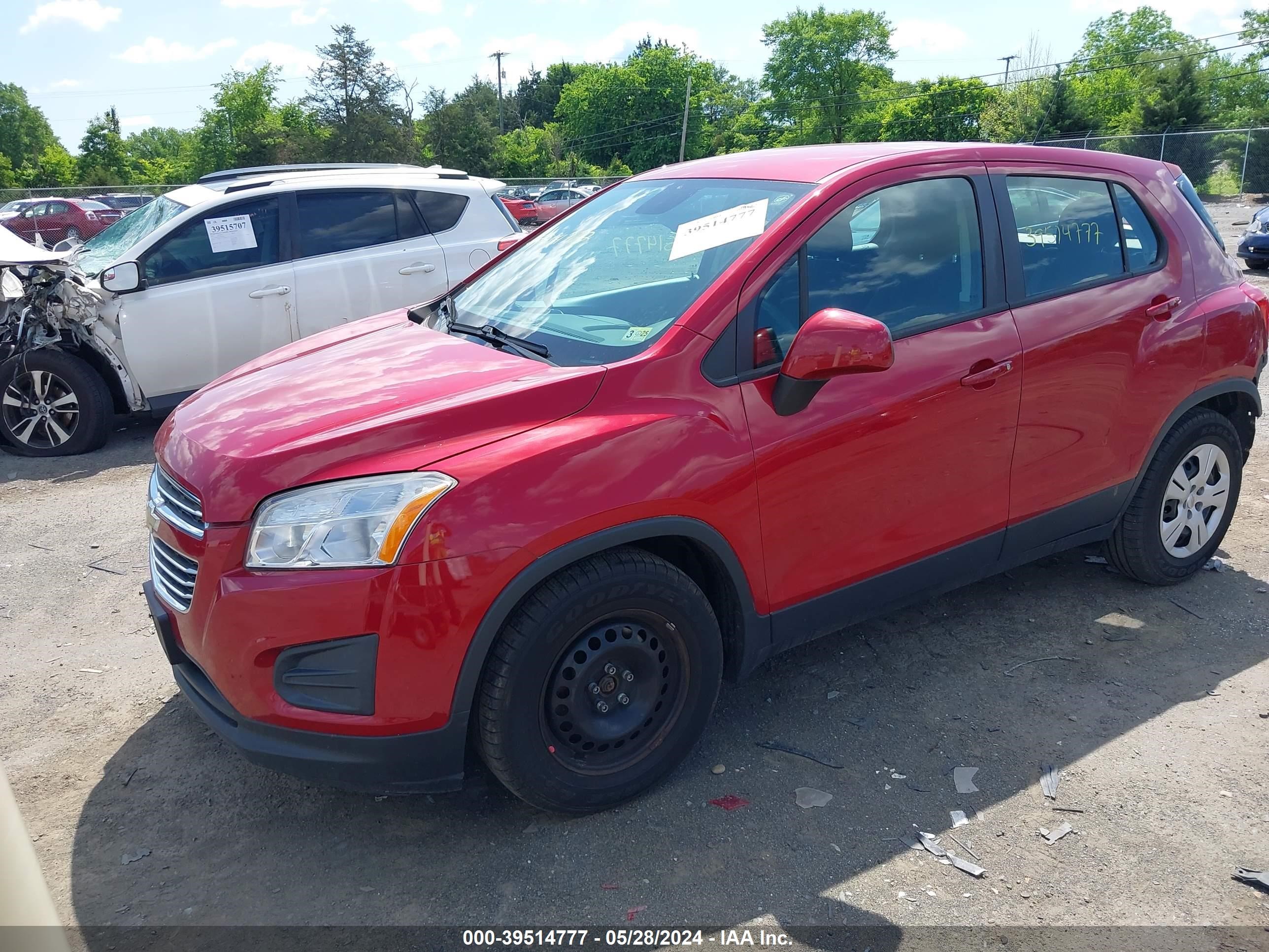 Photo 1 VIN: KL7CJKSB7FB068987 - CHEVROLET TRAX 