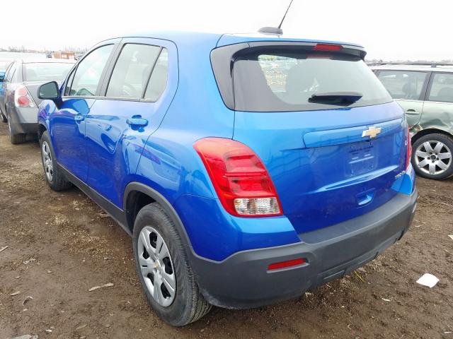 Photo 2 VIN: KL7CJKSB7GB748969 - CHEVROLET TRAX LS 