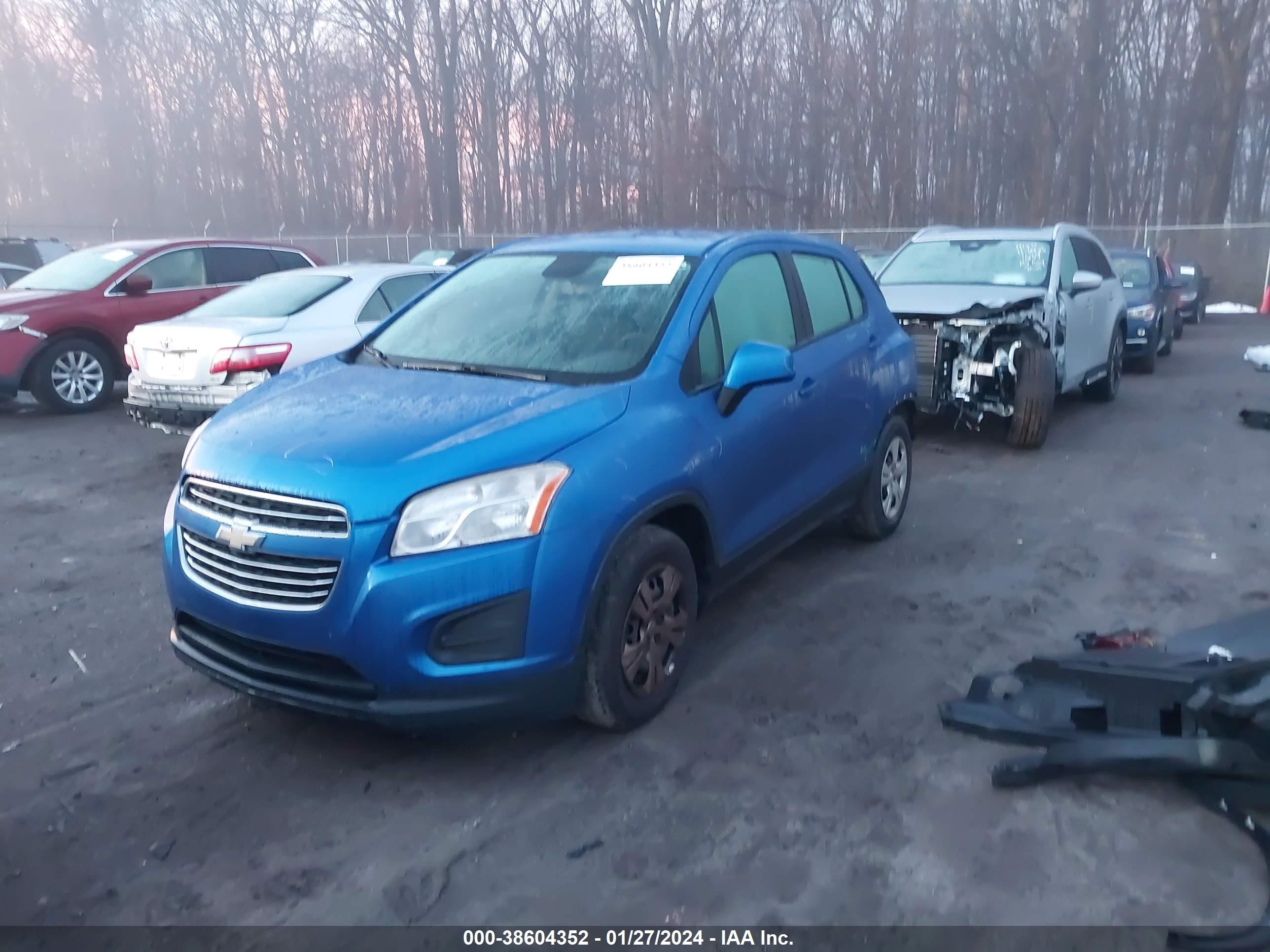 Photo 1 VIN: KL7CJKSB8FB142806 - CHEVROLET TRAX 