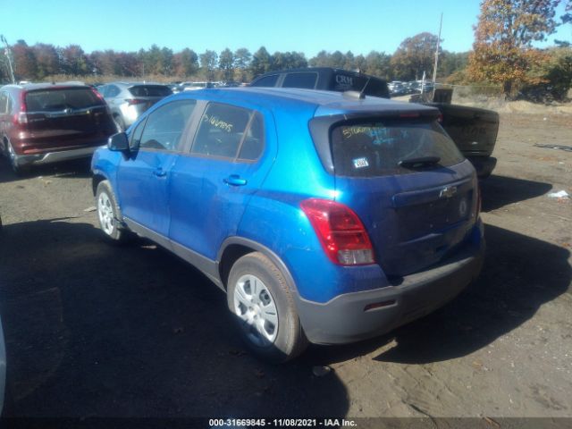 Photo 2 VIN: KL7CJKSB8FB165101 - CHEVROLET TRAX 