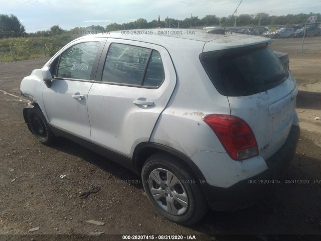 Photo 2 VIN: KL7CJKSB8GB758670 - CHEVROLET TRAX 