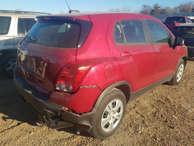 Photo 3 VIN: KL7CJKSBXFB203685 - CHEVROLET TRAX LS 