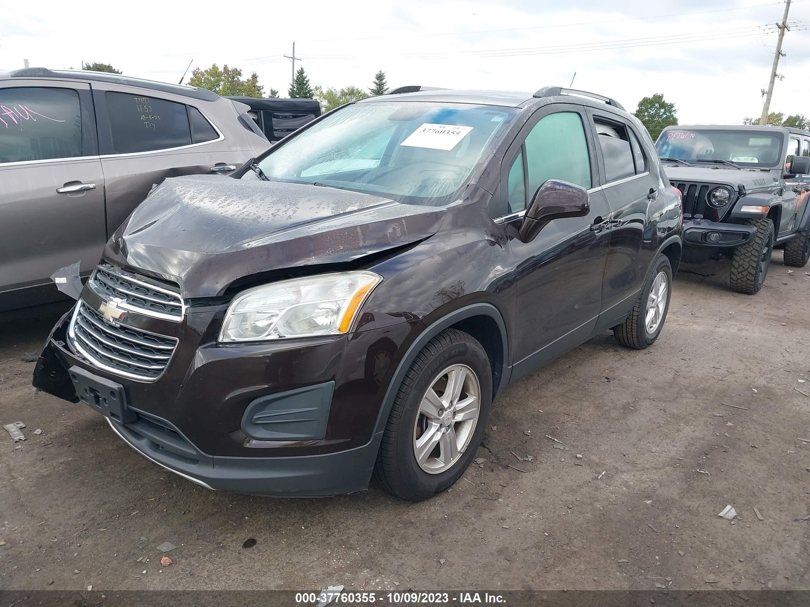 Photo 1 VIN: KL7CJLSB3FB073464 - CHEVROLET TRAX 