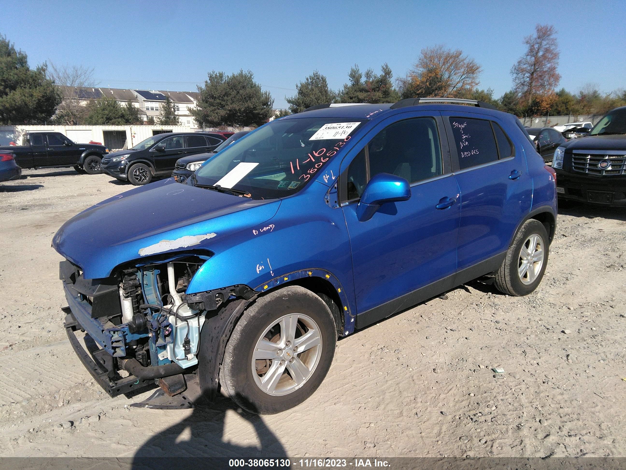 Photo 1 VIN: KL7CJLSB4FB117584 - CHEVROLET TRAX 