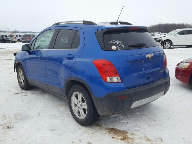 Photo 2 VIN: KL7CJLSB7GB617580 - CHEVROLET TRAX 1LT 