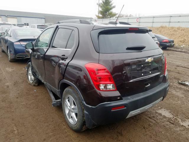 Photo 2 VIN: KL7CJLSB9GB549346 - CHEVROLET TRAX 1LT 