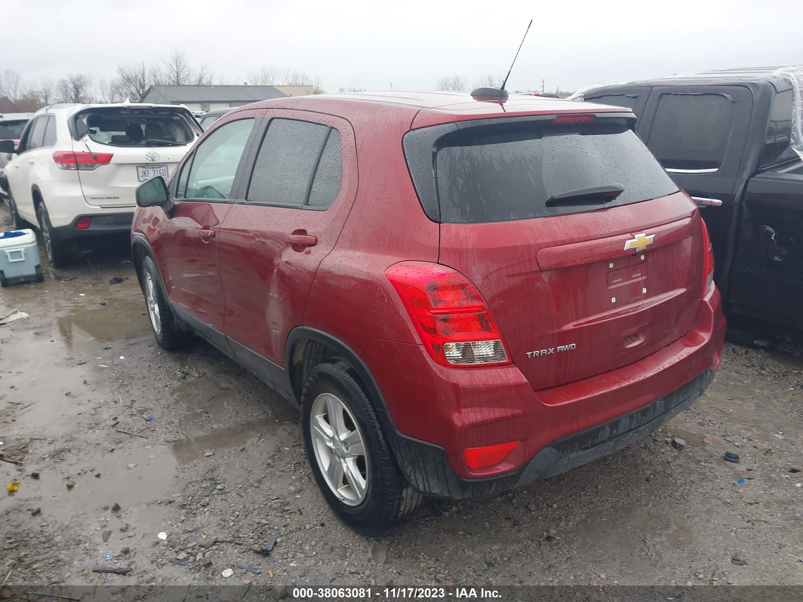 Photo 2 VIN: KL7CJNSB6MB314457 - CHEVROLET TRAX 