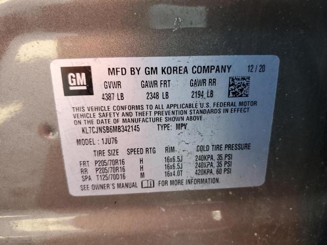 Photo 13 VIN: KL7CJNSB6MB342145 - CHEVROLET TRAX LS 