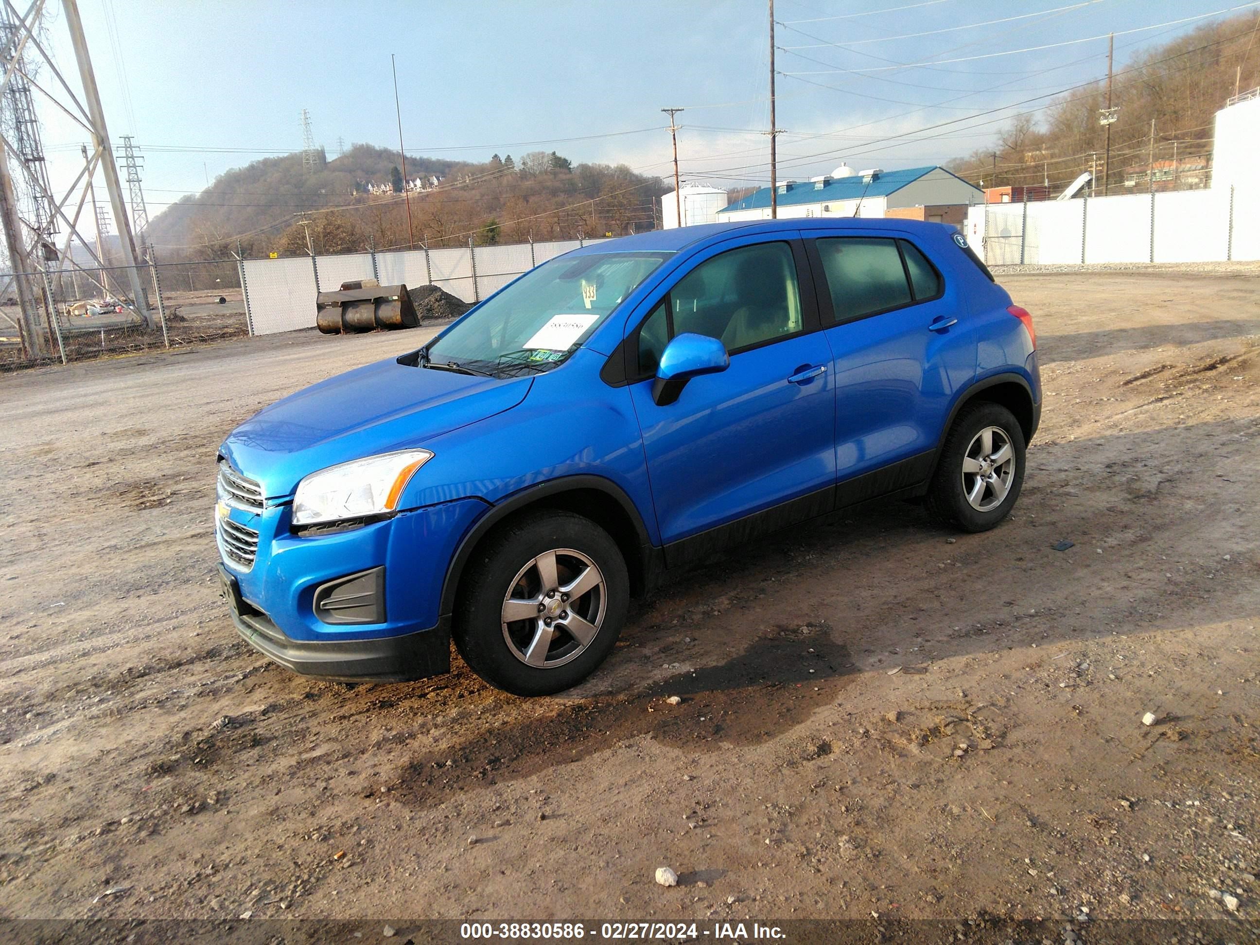 Photo 1 VIN: KL7CJNSB7GB678360 - CHEVROLET TRAX 