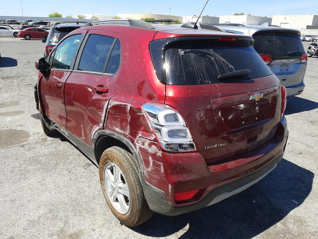 Photo 2 VIN: KL7CJPSB2MB323961 - CHEVROLET TRAX 1LT 