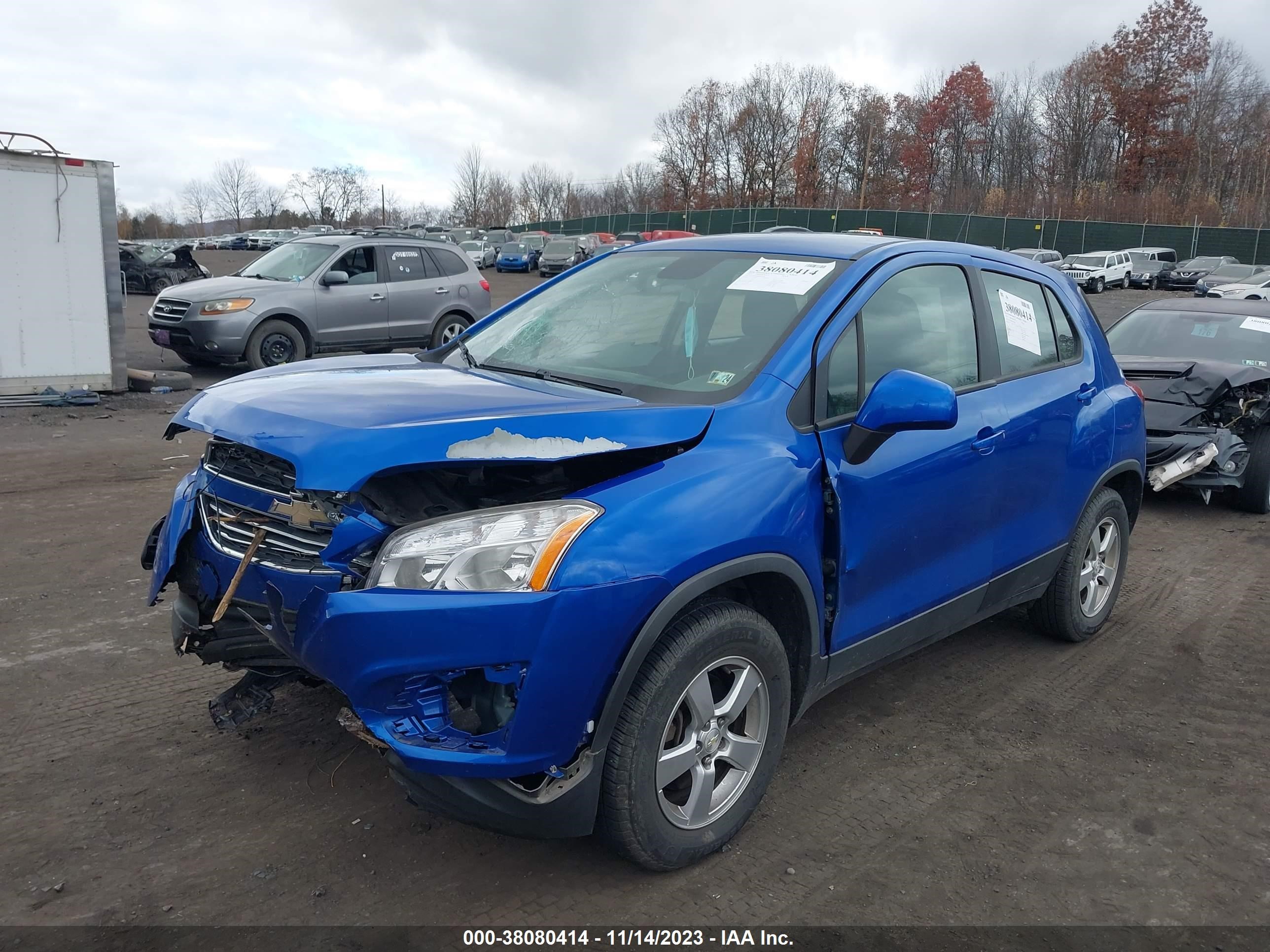 Photo 1 VIN: KL7CJPSB8FB261498 - CHEVROLET TRAX 