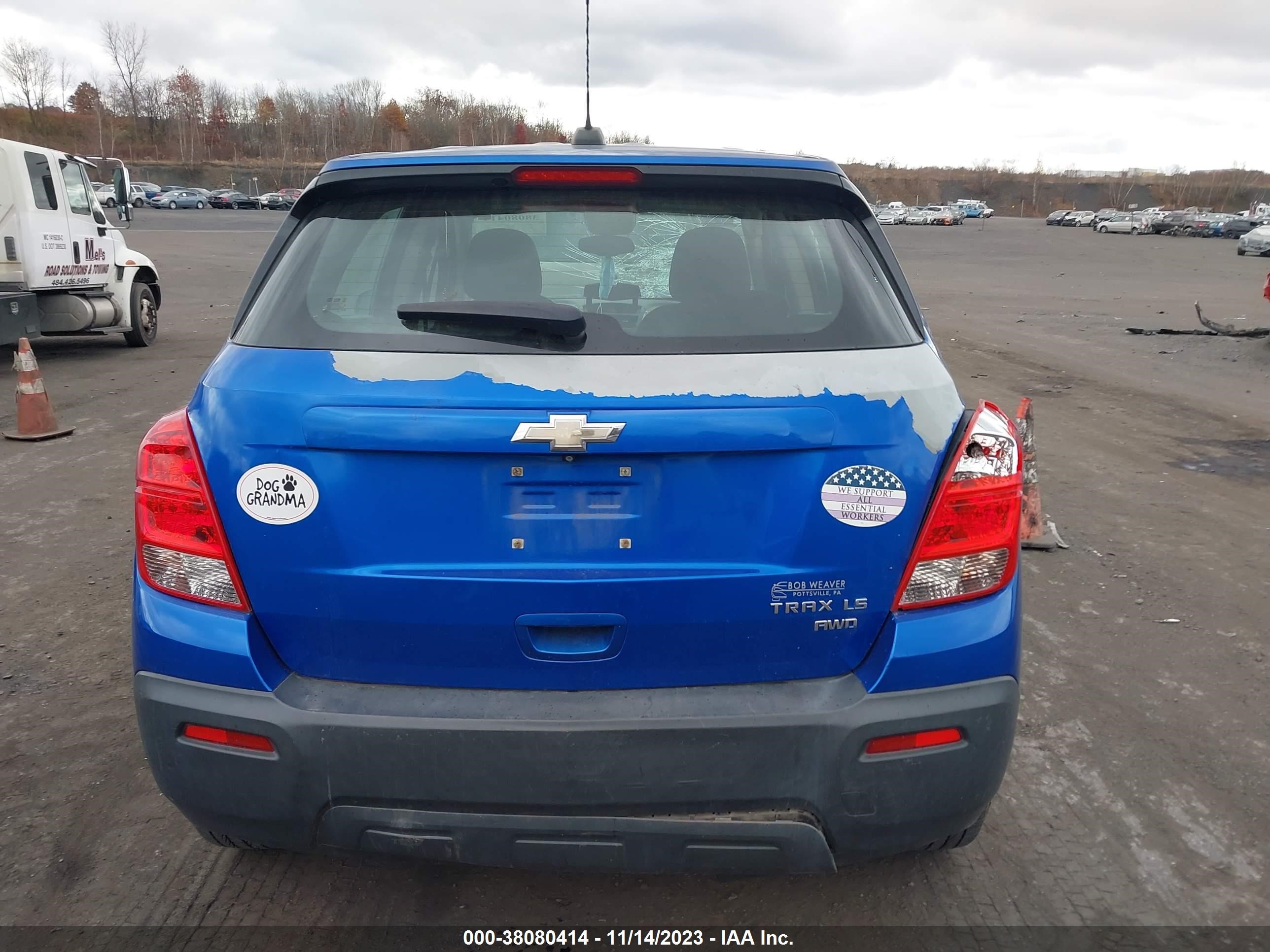 Photo 15 VIN: KL7CJPSB8FB261498 - CHEVROLET TRAX 