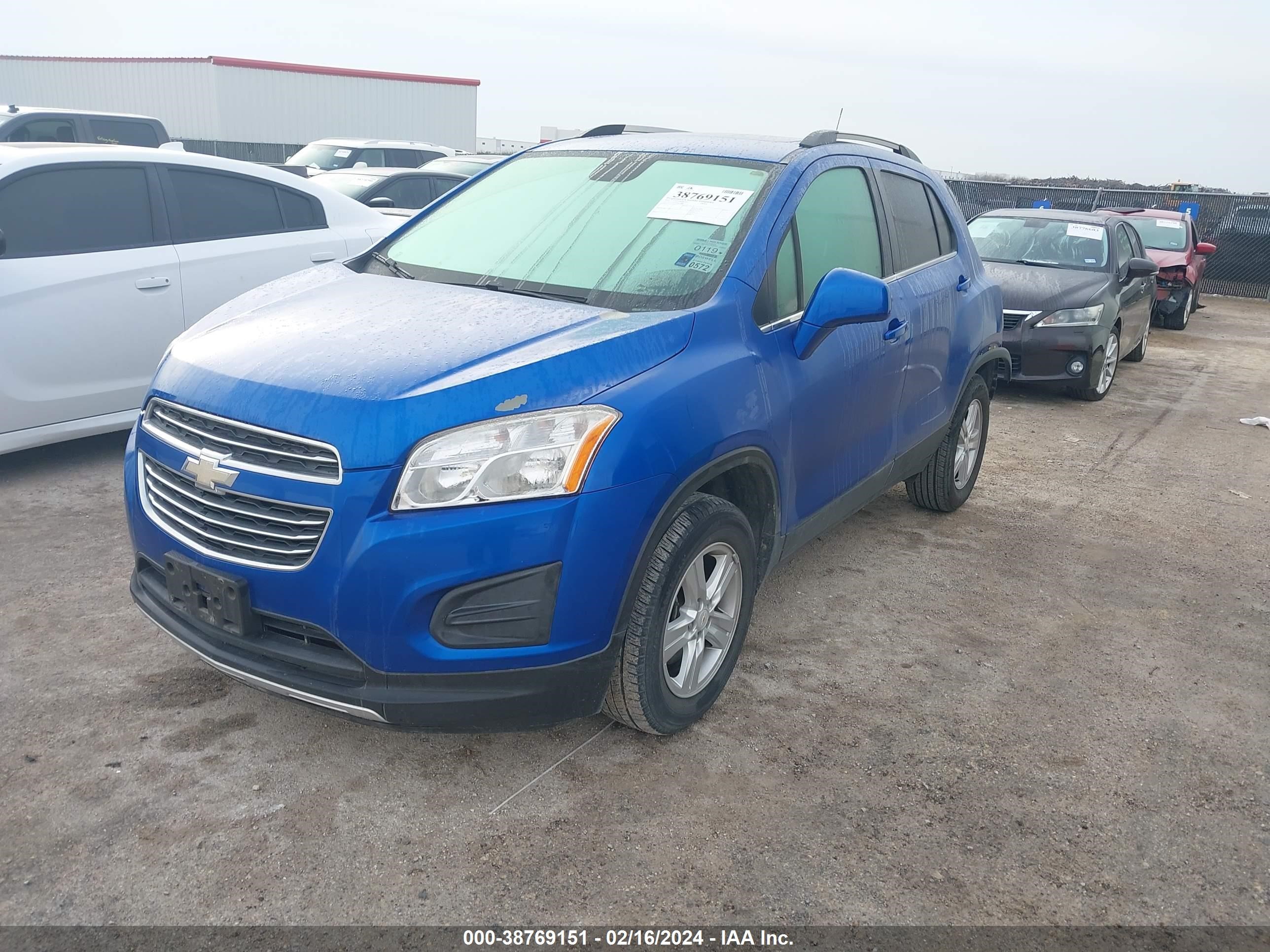 Photo 1 VIN: KL7CJRSB9FB234886 - CHEVROLET TRAX 