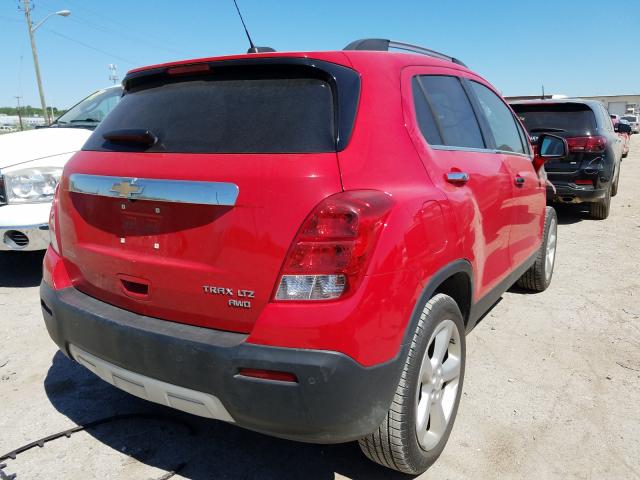 Photo 3 VIN: KL7CJTSB5FB158290 - CHEVROLET TRAX LTZ 