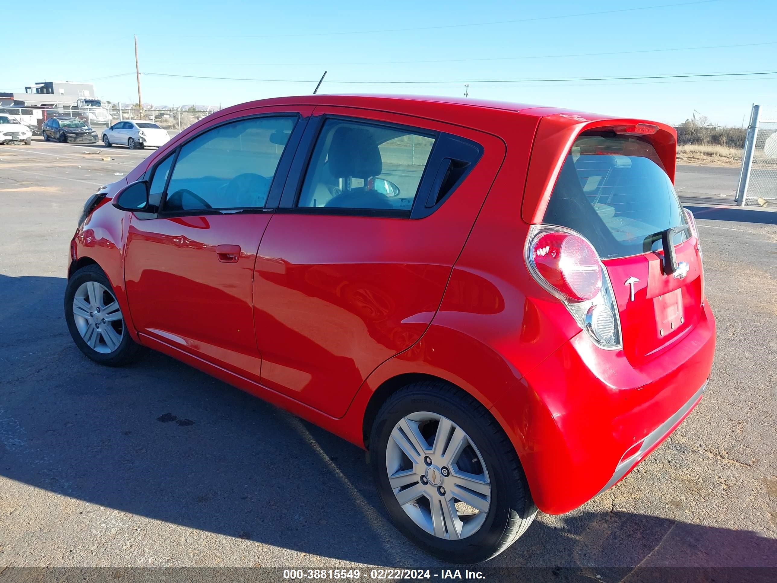 Photo 2 VIN: KL8CA6S95EC592504 - CHEVROLET SPARK 