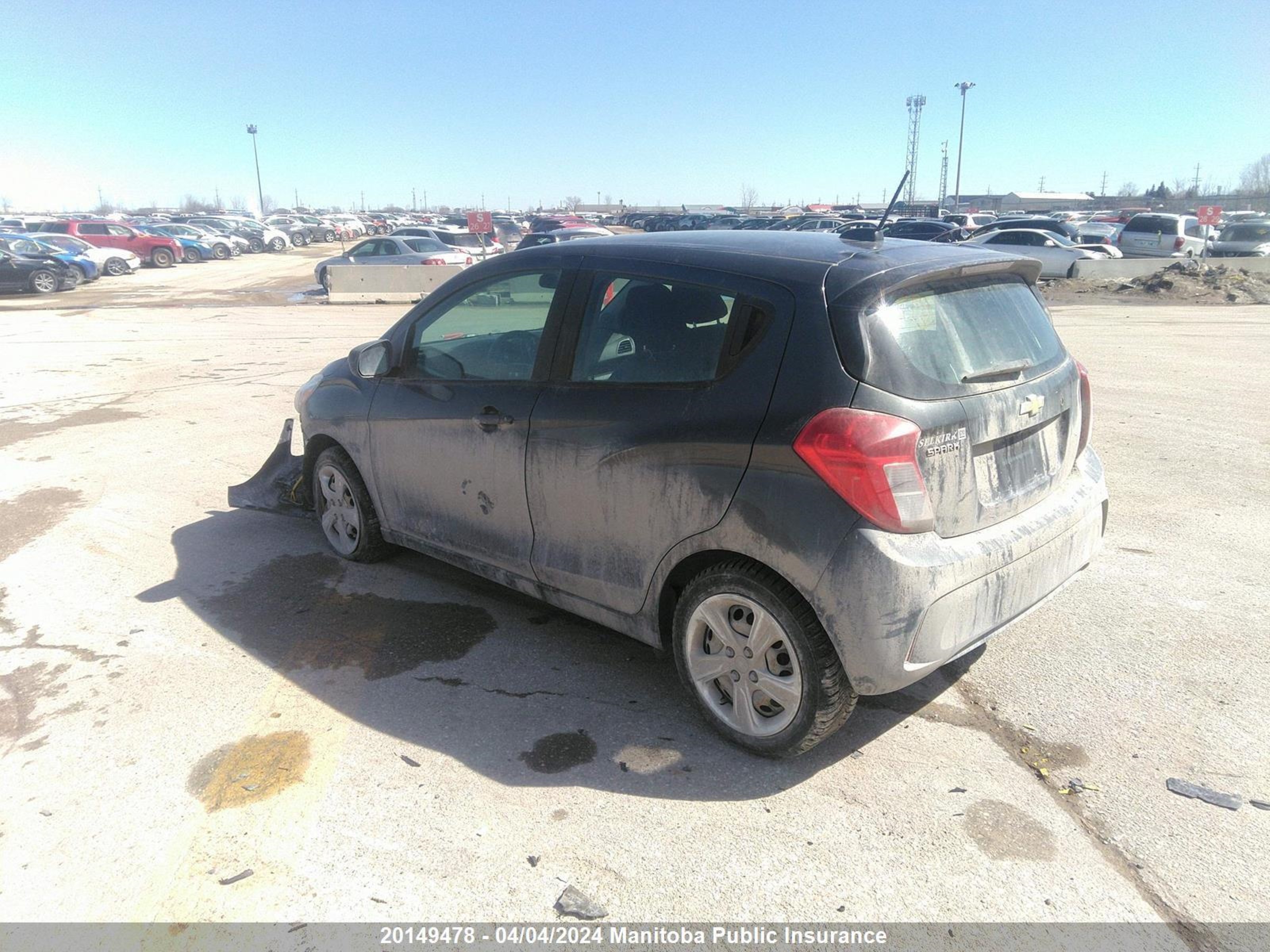 Photo 2 VIN: KL8CA6SA2LC406182 - CHEVROLET SPARK 