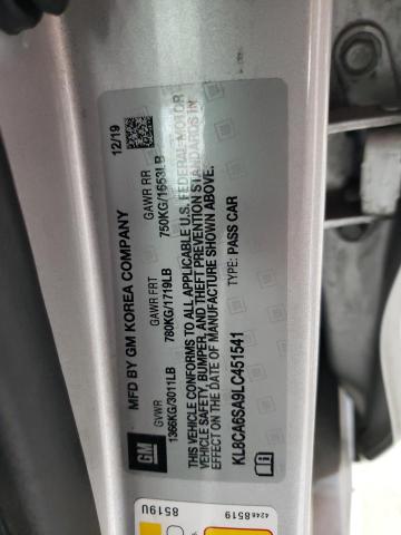 Photo 12 VIN: KL8CA6SA9LC451541 - CHEVROLET SPARK LS 