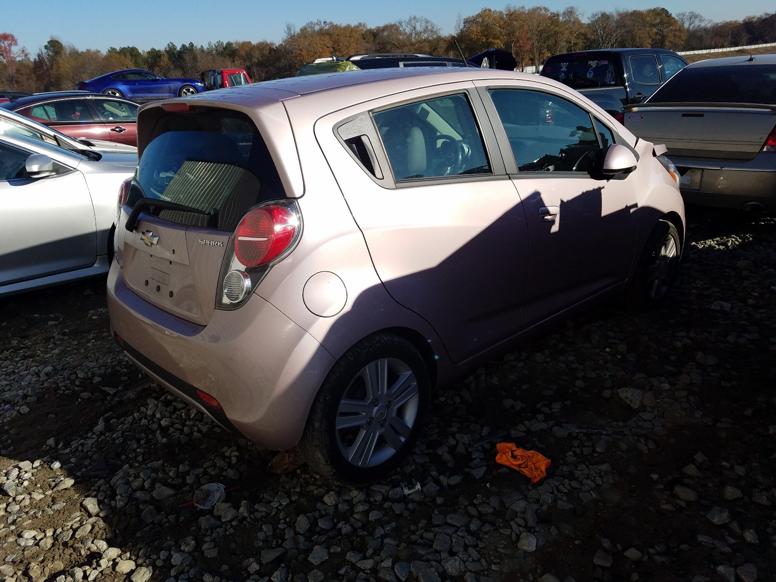 Photo 3 VIN: KL8CB6S92DC594383 - CHEVROLET SPARK LS 