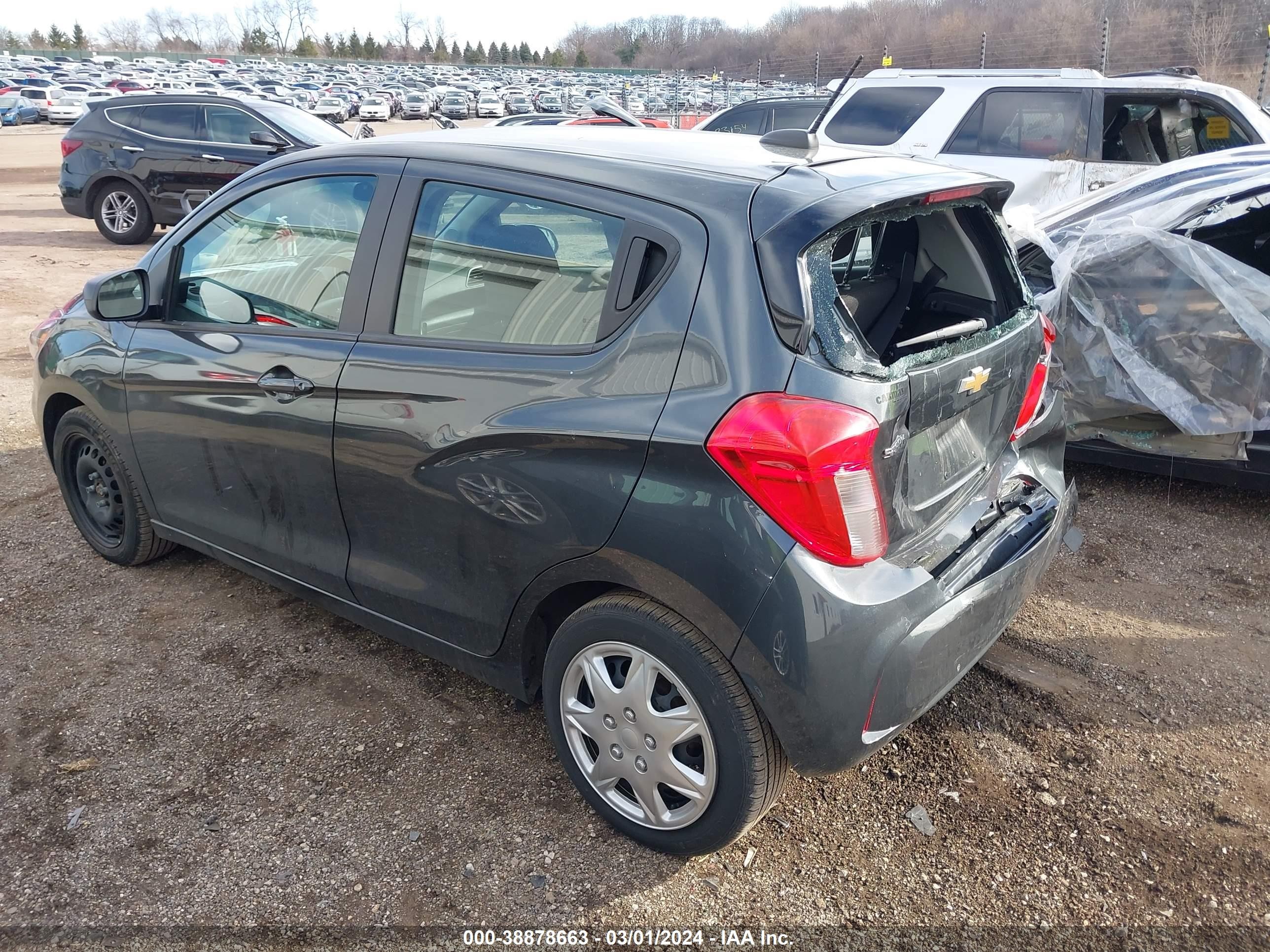 Photo 2 VIN: KL8CB6SA0MC740399 - CHEVROLET SPARK 